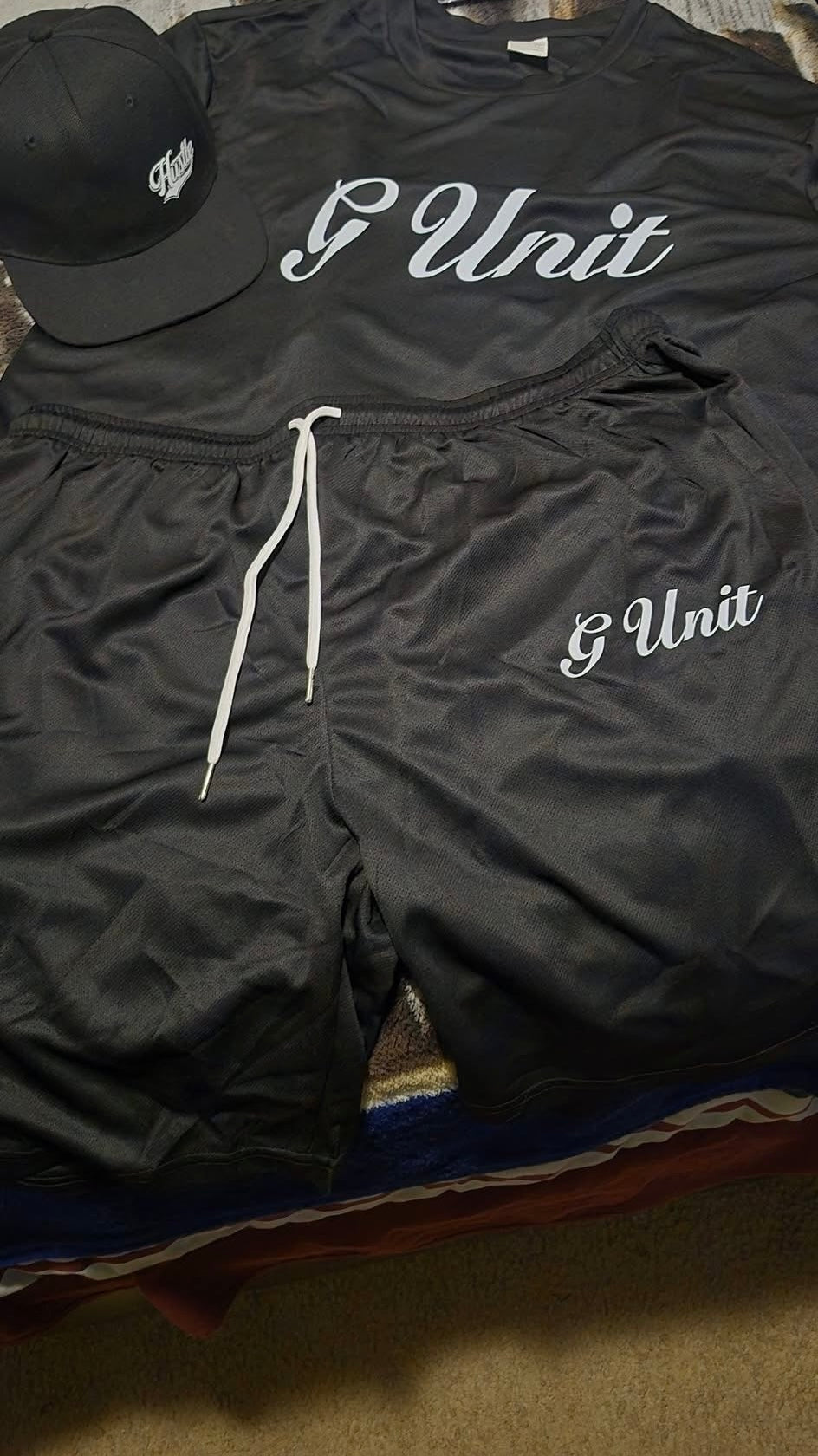 G Unit Tee, Shorts & Cap Set