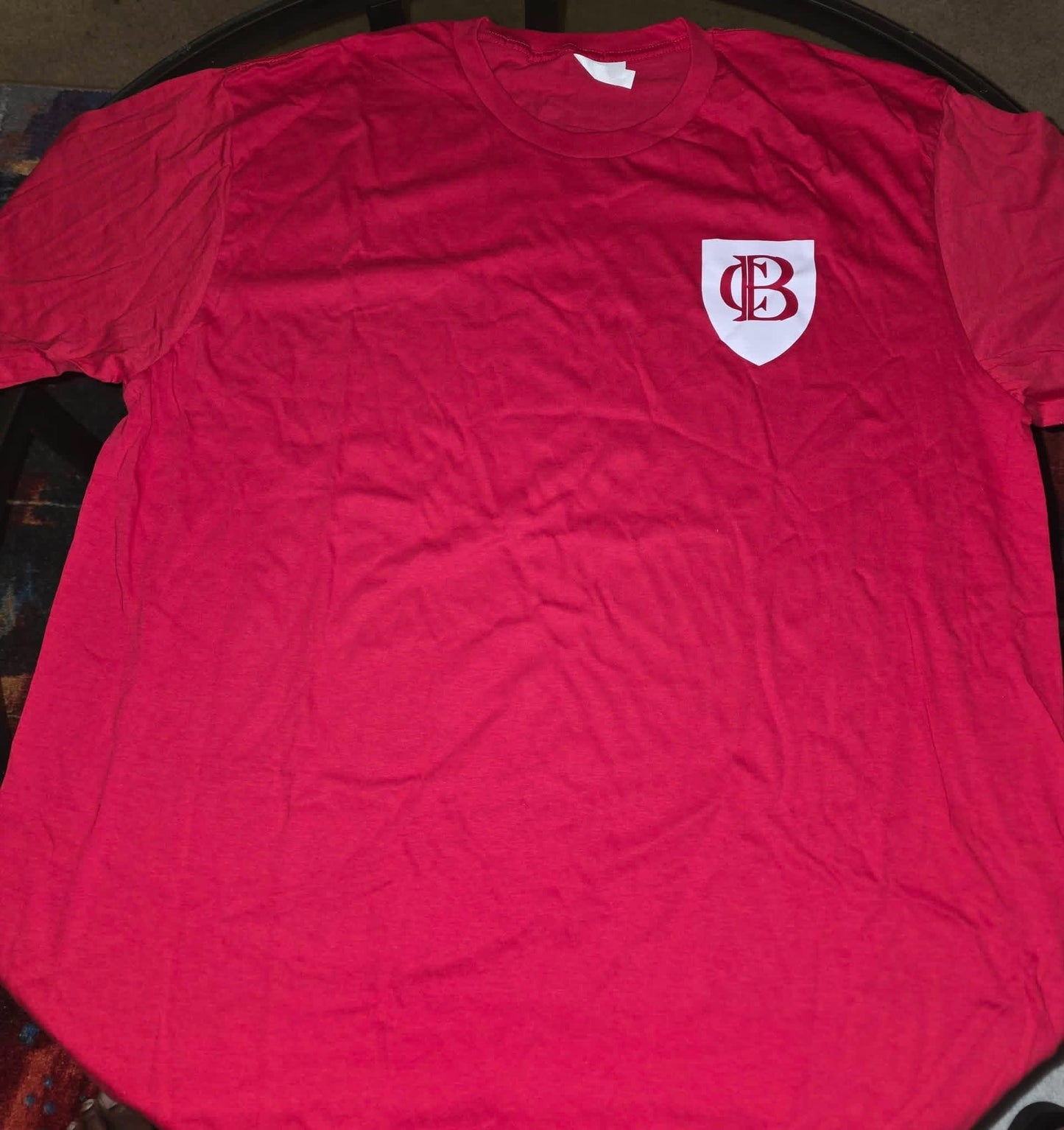 CB Crest Tee — Red Edition