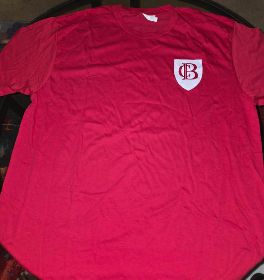 CB Crest Tee — Red Edition