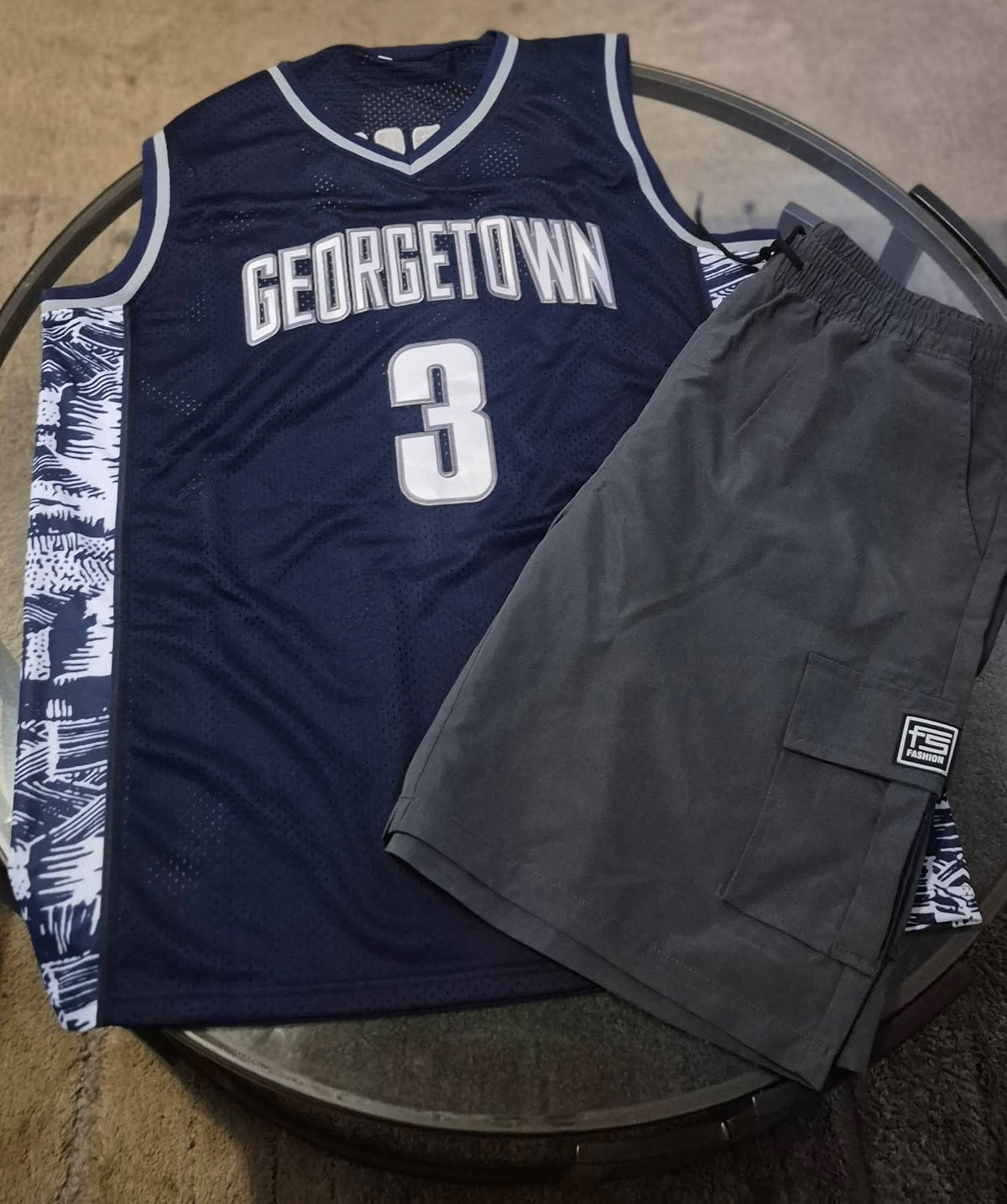 Georgetown Basketball Jersey Set