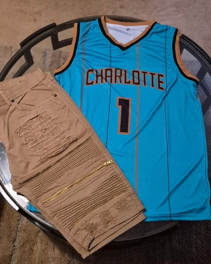 Charlotte Basketball Jersey Set