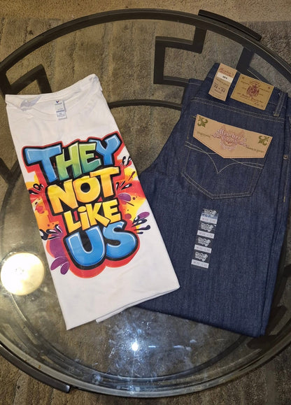 They Not Like Us & Textured Shorts Outfit