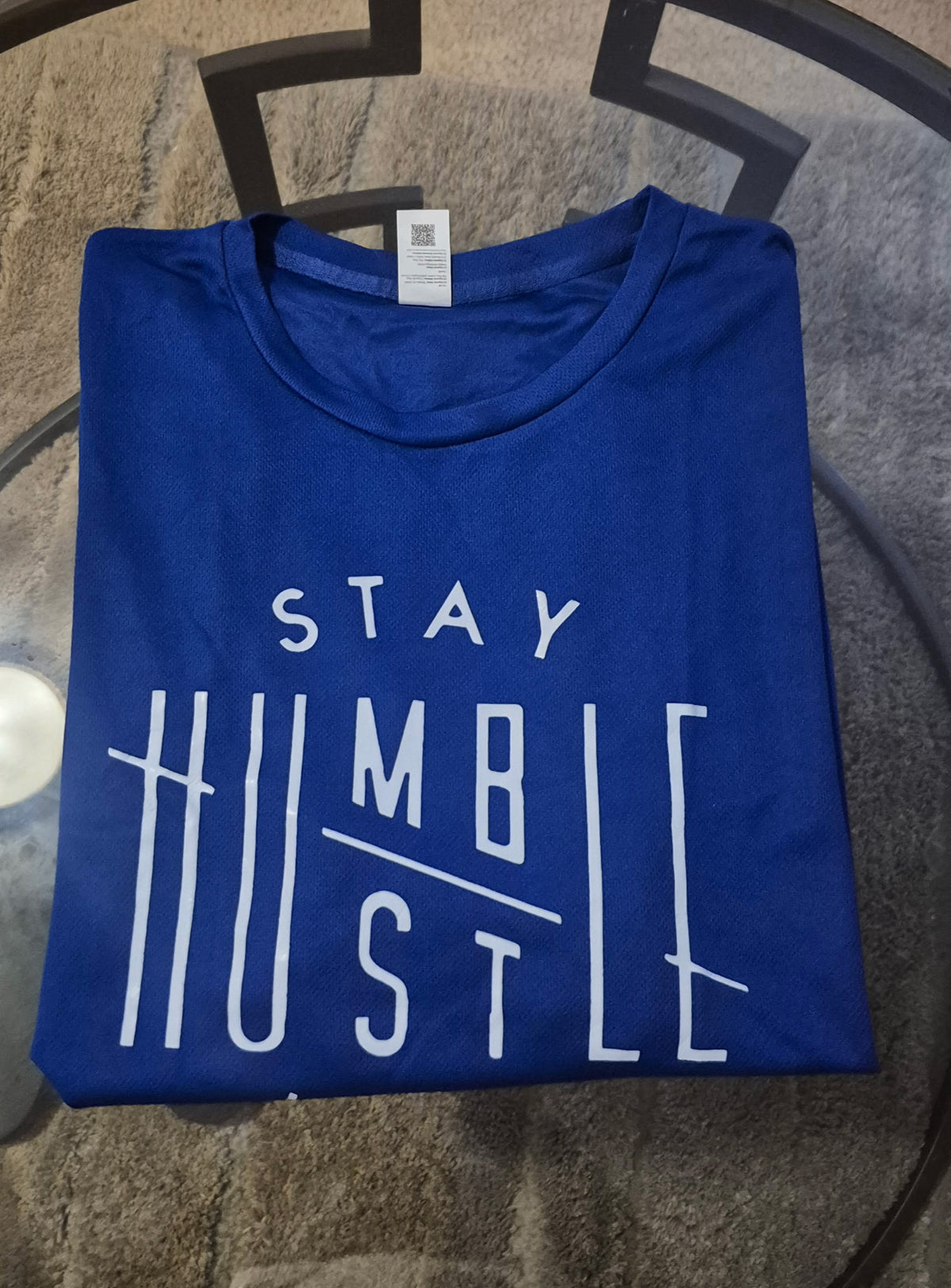 The Humble Hustle Tee – Royal Blue