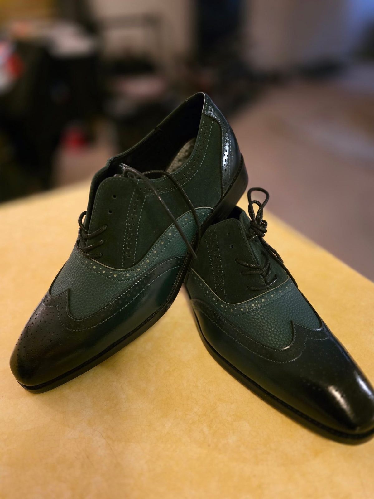 The Emerald Brogue Dress Shoe
