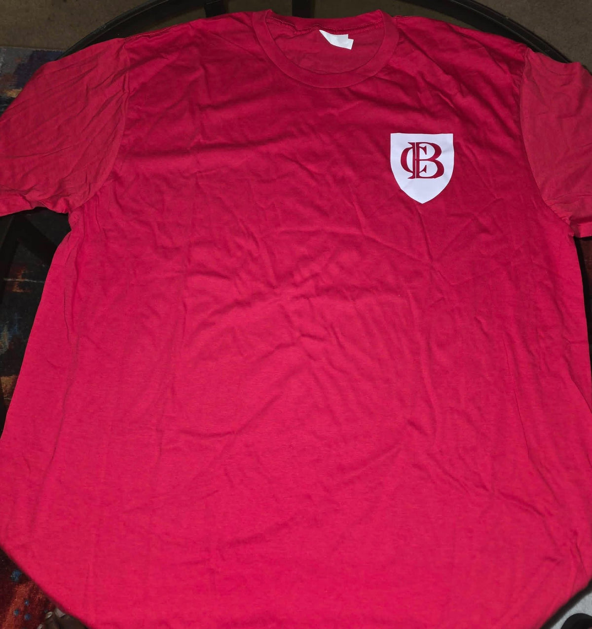 CB Crest Tee — Red Edition